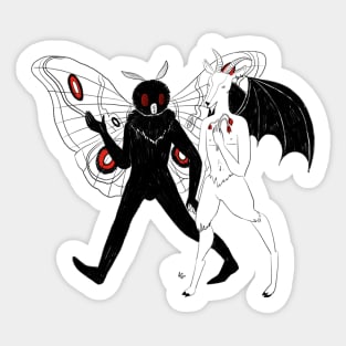 Cryptic love Sticker